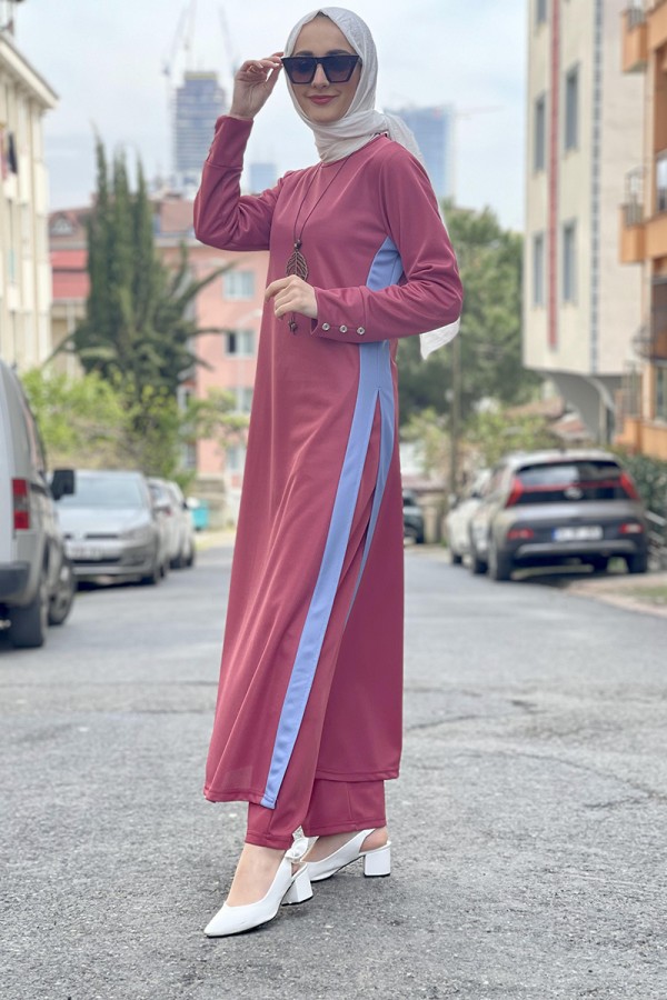 Moda Çizgi Tesettür Takım