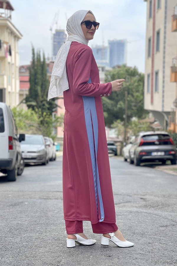 Moda Çizgi Tesettür Takım