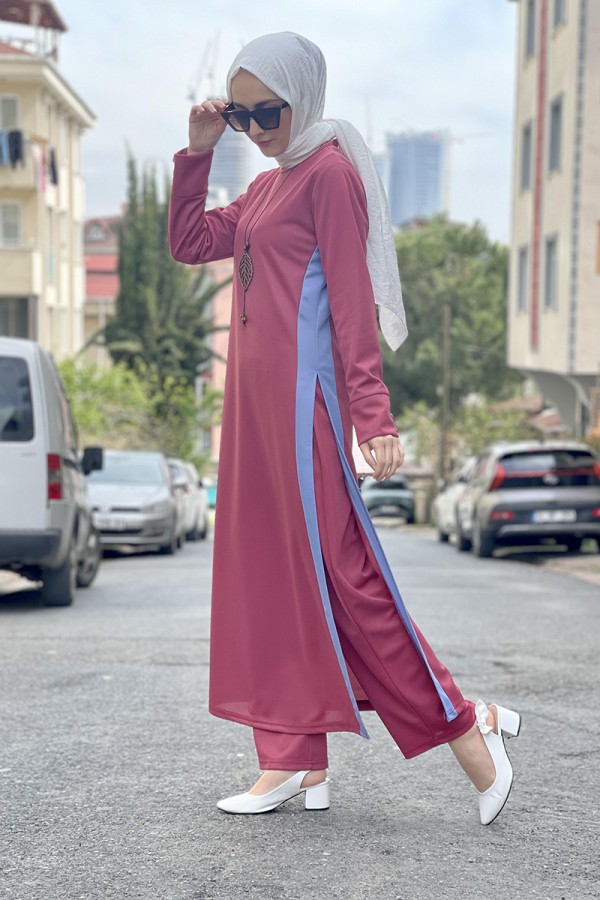 Moda Çizgi Tesettür Takım