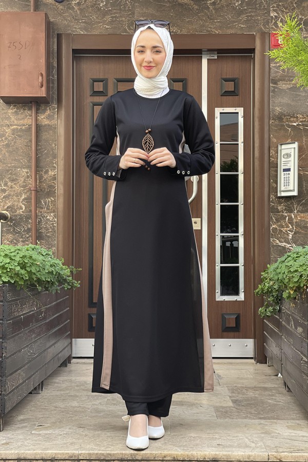 Moda Çizgi Tesettür Takım