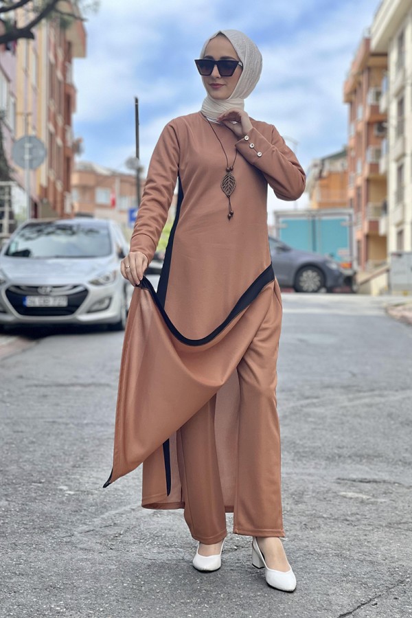 Moda Çizgi Tesettür Takım