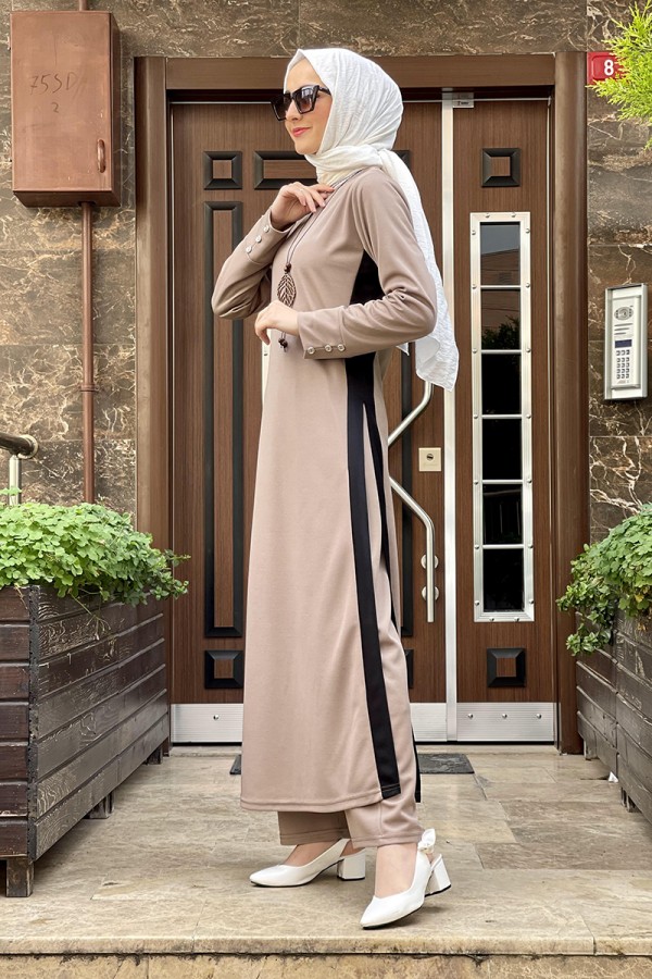 Moda Çizgi Tesettür Takım