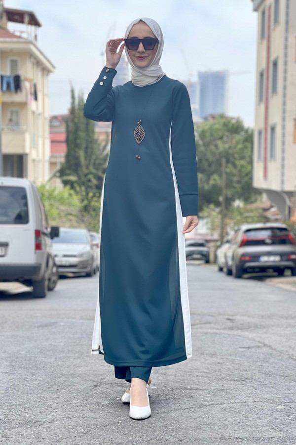 Moda Çizgi Tesettür Takım