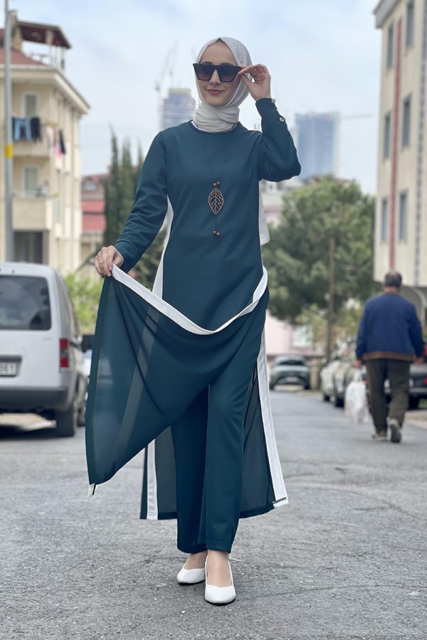 Moda Çizgi Tesettür Takım