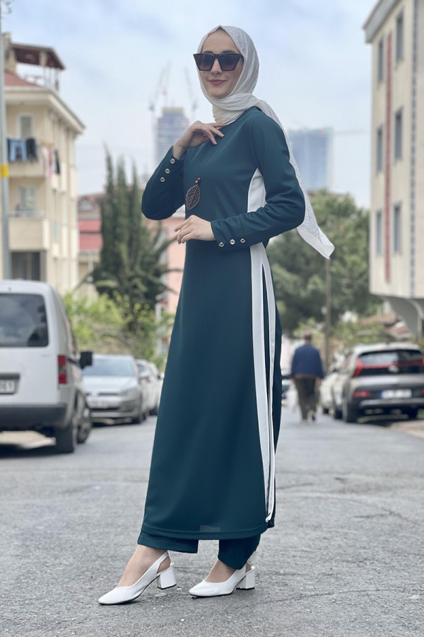 Moda Çizgi Tesettür Takım