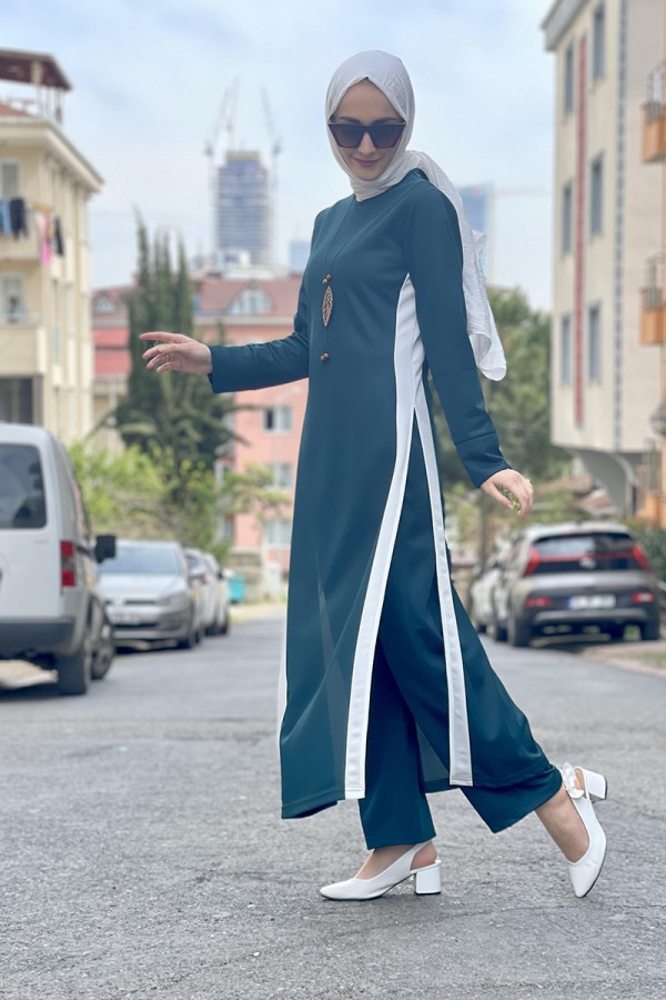 Moda Çizgi Tesettür Takım