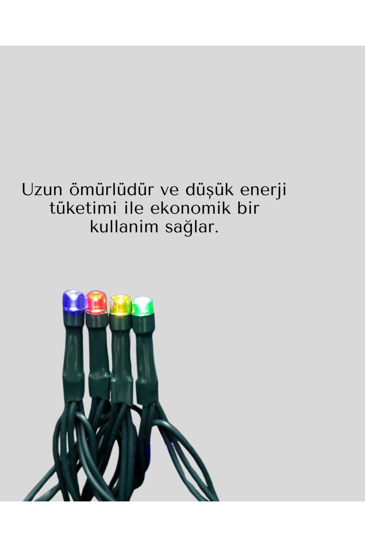 2x2 Metre Perde LED Işık