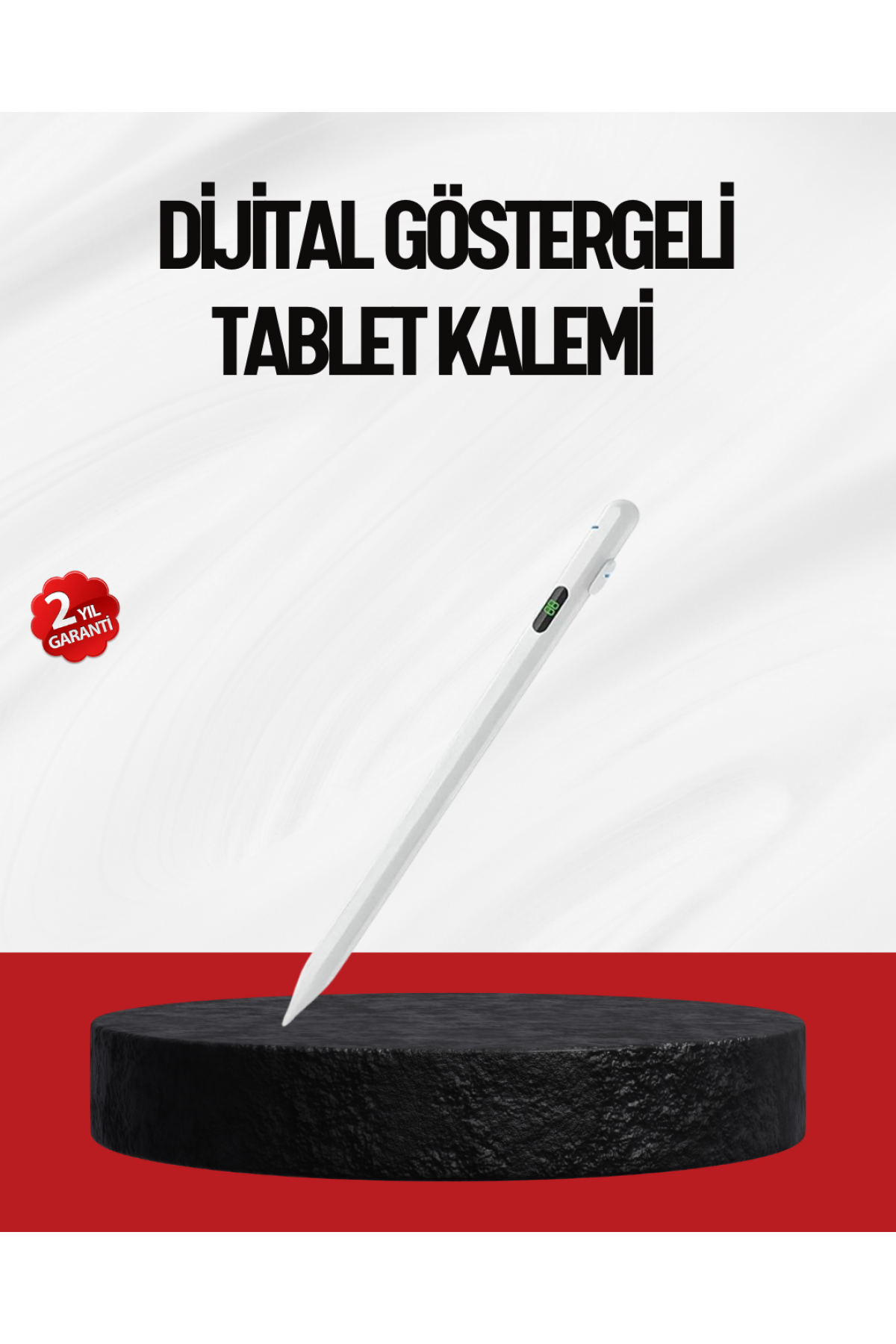 1.5mm Hassas Uçlu iPad Kalemi Şarjlı Type-C Ultra Hassas Stylus Pen