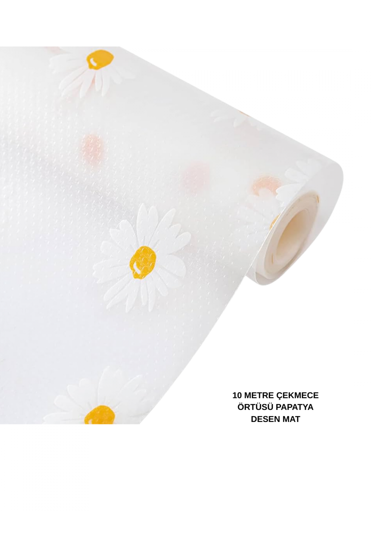 10 METRE PAPATYA DESEN KAYDIRMAZ