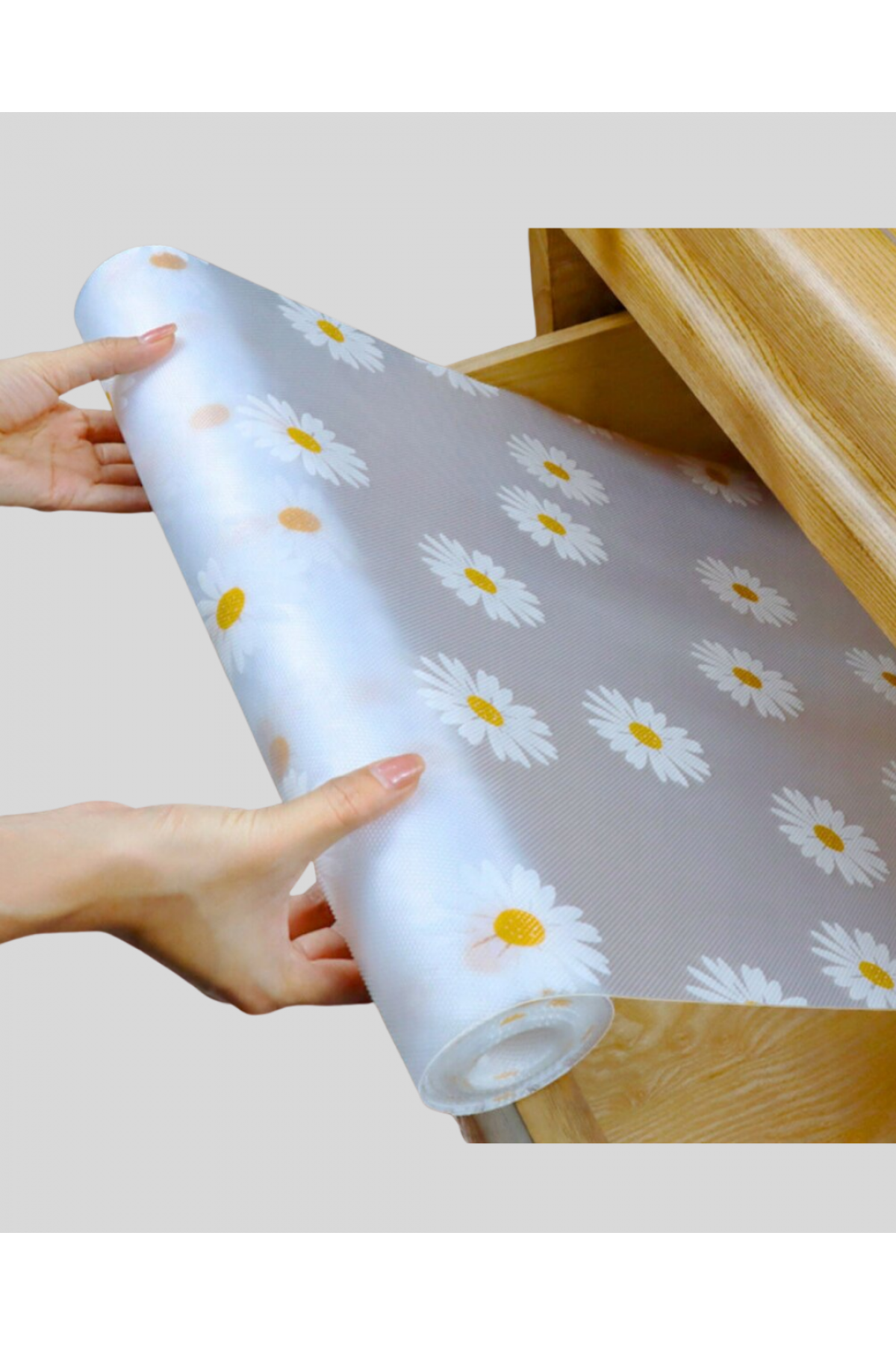 10 METRE PAPATYA DESEN KAYDIRMAZ