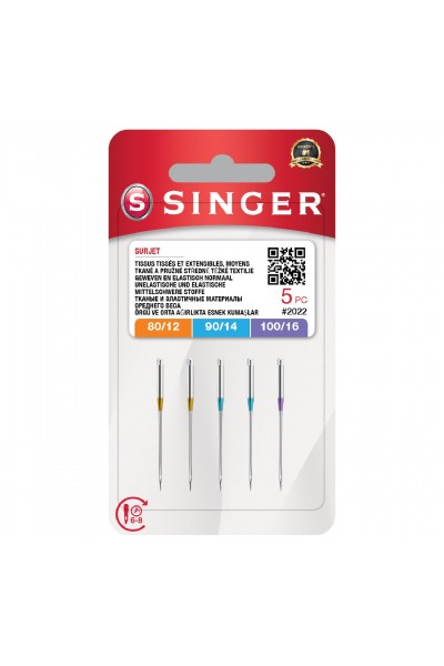 Overlok İğnesi Karışık (2X12, 2X14, 1X16 No.)