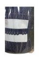 Çamaşır Lastiği Dantelli 1 cm 75 Metre 1 Top Lacivert