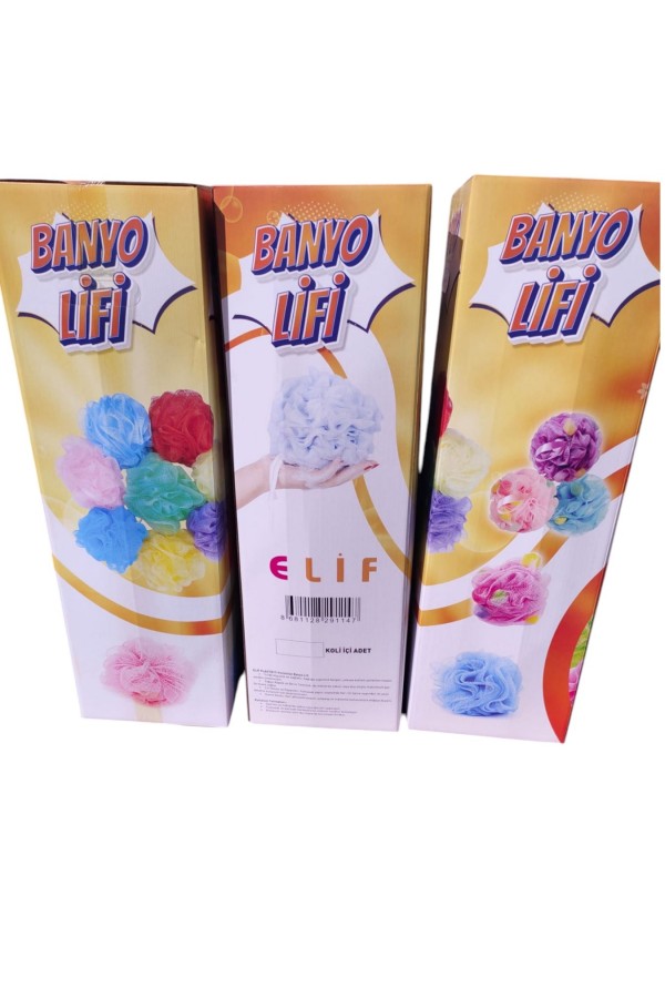 RENKLİ BANYO LİFİ.