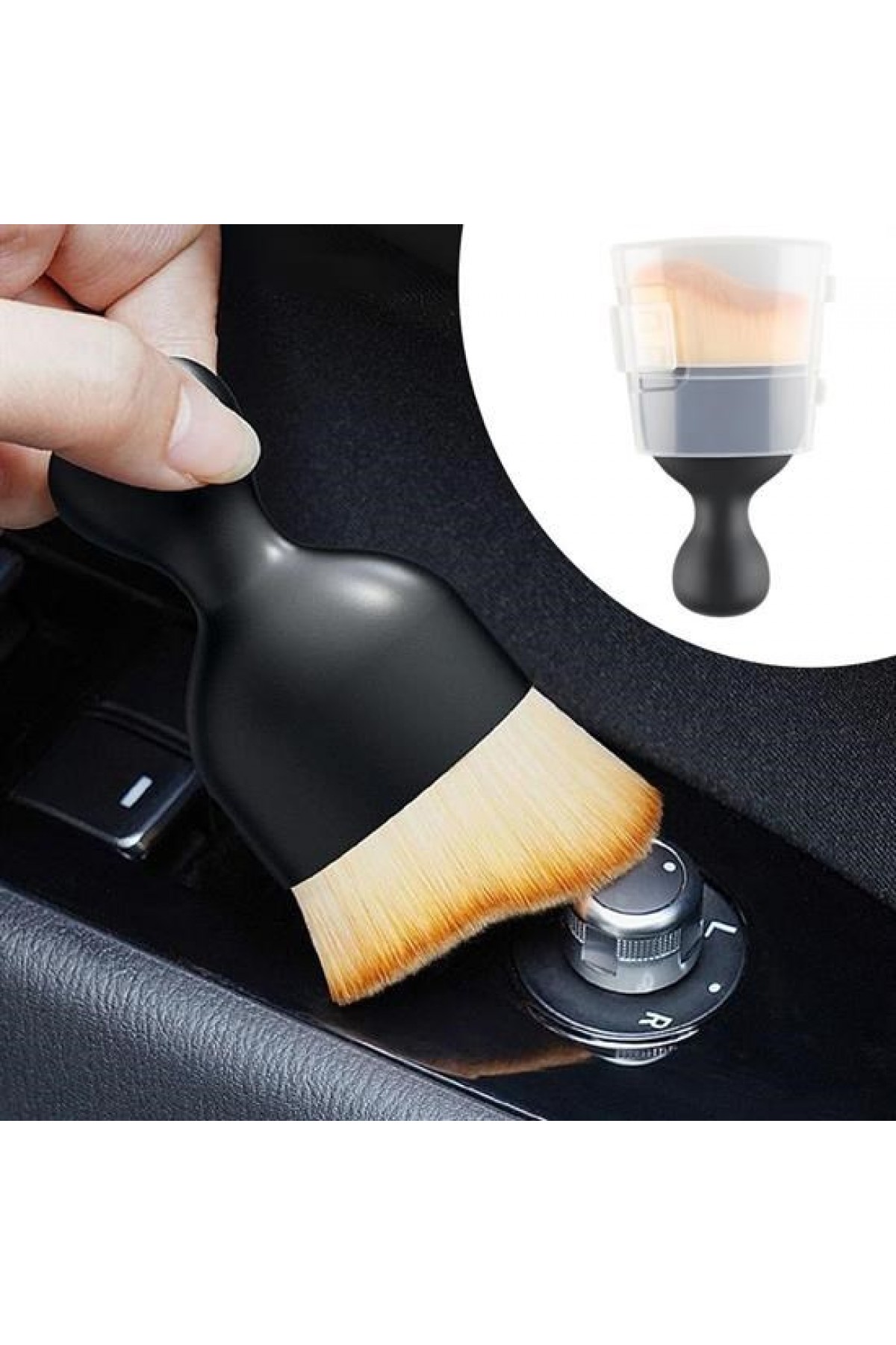 BUFFER® Yumuşak Kıllı Araç İçi Detaylı Oto Temizlik Fırçası BUFFER® Yumuşak Kıllı Araç İçi Detaylı Oto Temizlik Fırçası