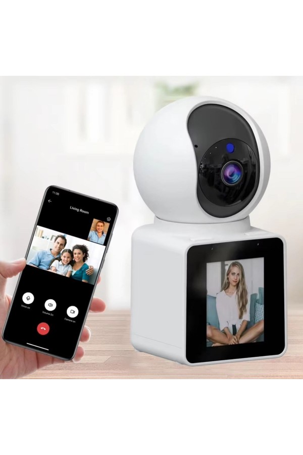 BUFFER®  Wifi Bağlantılı Görüntülü Görüşme Sağlayabilen Ev Tipi Güvenlik Kamerası