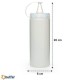 BUFFER® Şeffaf Kapaklı Sızdırmaz Yağlık Sosluk Şişesi Plastik Yağdanlık 400 ml AP-9028
