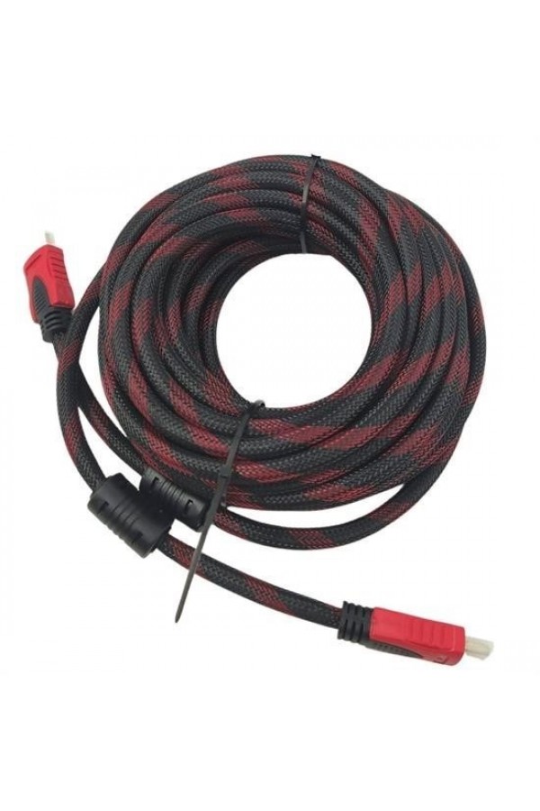 BUFFER® HDMI Kablosu HDTV Bilgisayar Uydu Görüntü Ses Full HD Sargılı Görüntü Aktarma Kablosu