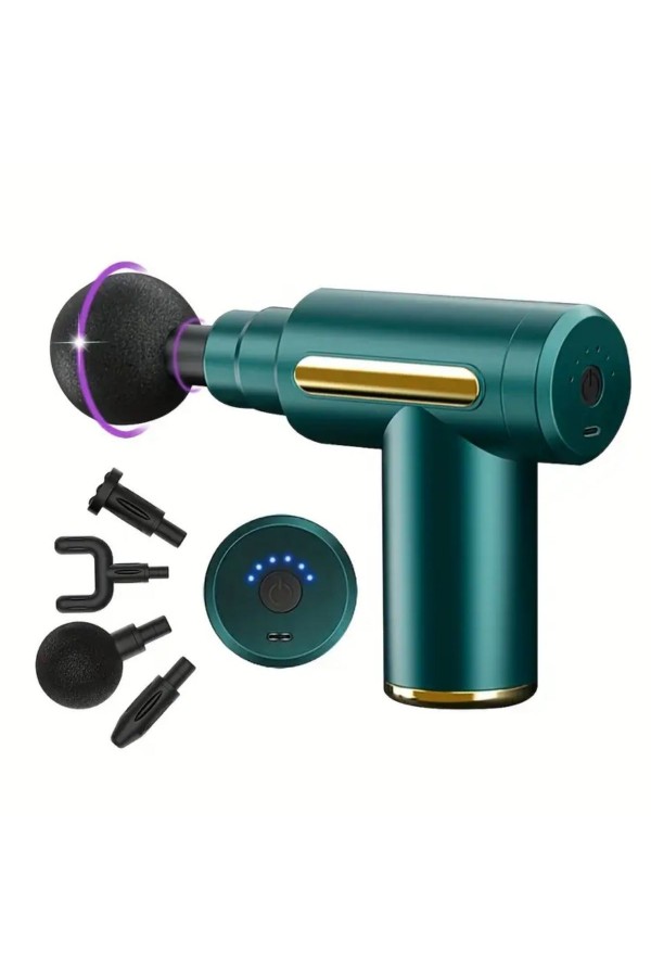 BUFFER® 4 Masaj Başlıklı Titreşim, Şarj Edilebilir Küçük Masaj Aleti,Masaj Tabancası BUFFER® 4 Masaj Başlıklı Titreşim, Şarj Edilebilir Küçük Masaj Aleti,Masaj Tabancası