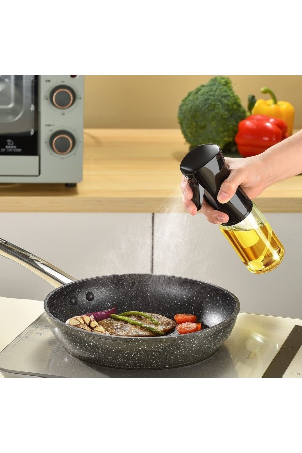 BUFFER® Çok Amaçlı Cam Şişe Püskürtmeli Dağıtıcı Yağdanlık Limonluk Sirke Sosluk Spreyi