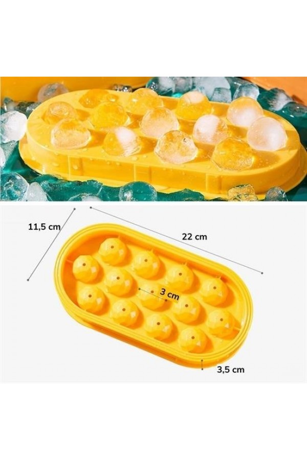 BUFFER® 13 Bölmeli Kristal Buz Yapma Kalıbı