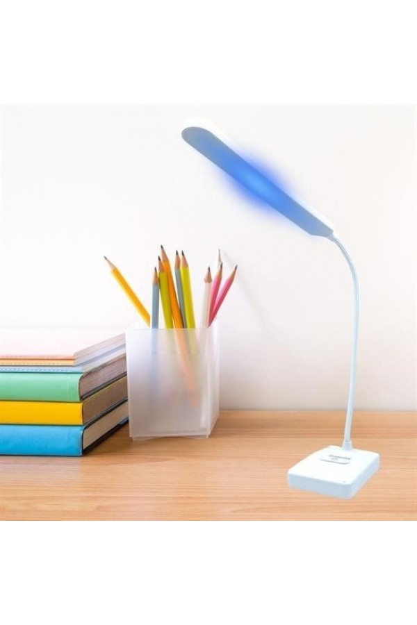 BUFFER® İnce Uzun USBli Dokunmatik 3 Kademeli 360 Derece Özel Göz Korumalı led Lityum Masa Lambası