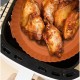 BUFFER® Renkli Isıya Dayanıklı Yıkanılabilir Silikon Fırın Ve Airfryer Yuvarlak Pişirme Matı 20 Cm