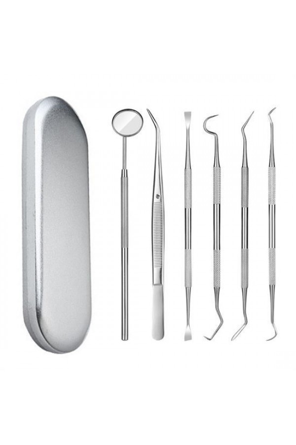 BUFFER® 6 Parça Kutulu Ağız Bakımı Diş Bakım Seti Ağız Hijyen Takımı