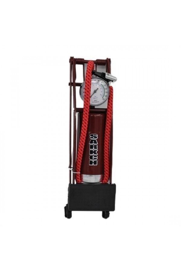 BUFFER® Basınç Göstergeli Ayak Pompası Araba Bisiklet Motor Lastik Pompası BUFFER® Basınç Göstergeli Ayak Pompası Araba Bisiklet Motor Lastik Pompası