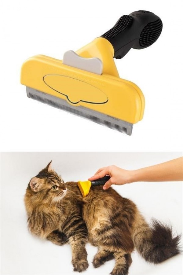 BUFFER® Kedi ve Köpekler İçin Kısa Tüylü Köpek Tarağı Tüy Toplayıcı Tarak Large BUFFER® Kedi ve Köpekler İçin Kısa Tüylü Köpek Tarağı Tüy Toplayıcı Tarak Large