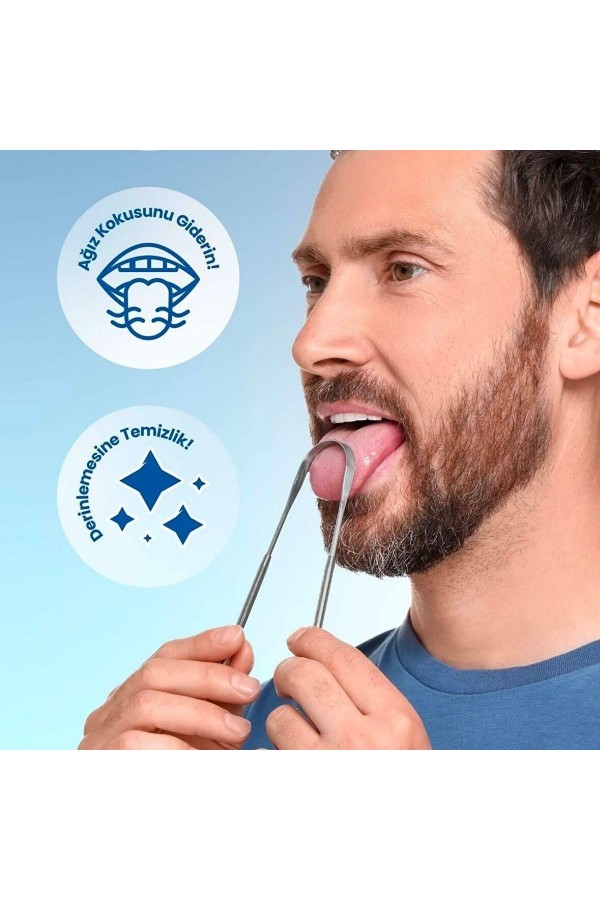 BUFFER® Dil Temizleme Dil Sıyırıcı Ve Temizleme Aparatı