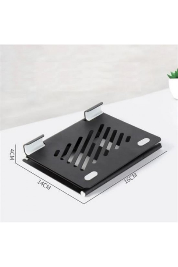 Buffer®  Ayarlanabilir Metal Dizüstü Destek Tabanı Katlanabilir Taşınabilir Laptop Sehpası Standı