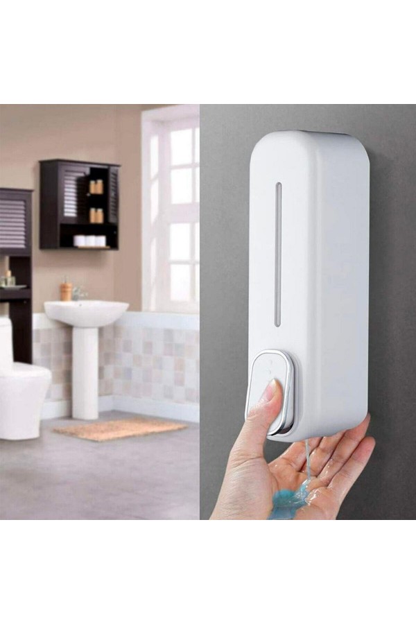 Buffer ® Beyaz Duvara Monte Sıvı Sabunluk Dispenser 300 ml