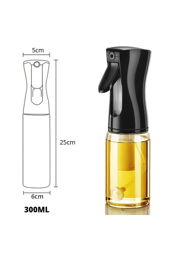 BUFFER® Çok Amaçlı Cam Şişe Püskürtmeli Dağıtıcı Yağdanlık Limonluk Sirke Sosluk Spreyi