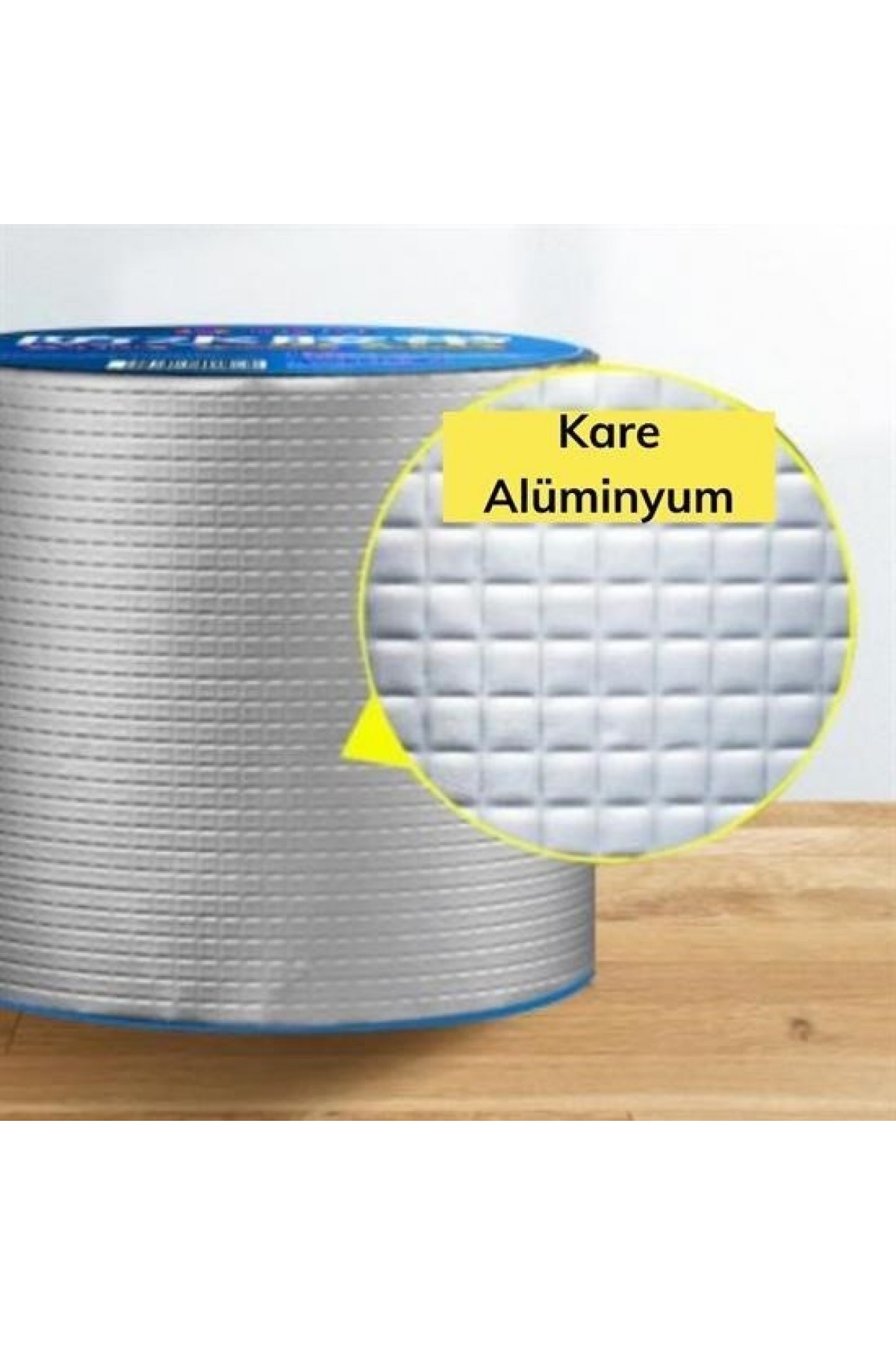 Buffer Yüksek Sıcaklık Dayanan Su Geçirmez Çatı Boru Duvar Çatlak Yapışkan Bant Folyo 5 mt x 10 cm