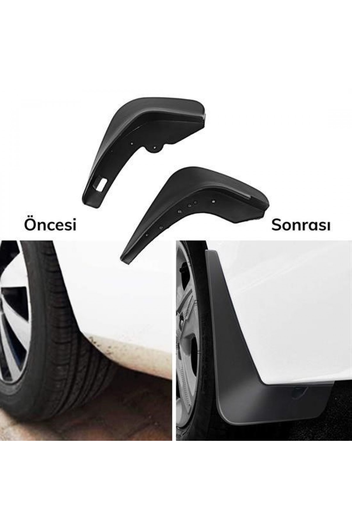 BUFFER® 2 Adet Ön veya Arkaya Uygun Çamur Önleyici Paçalık 32 x19 cm BUFFER® 2 Adet Ön veya Arkaya Uygun Çamur Önleyici Paçalık 32 x19 cm