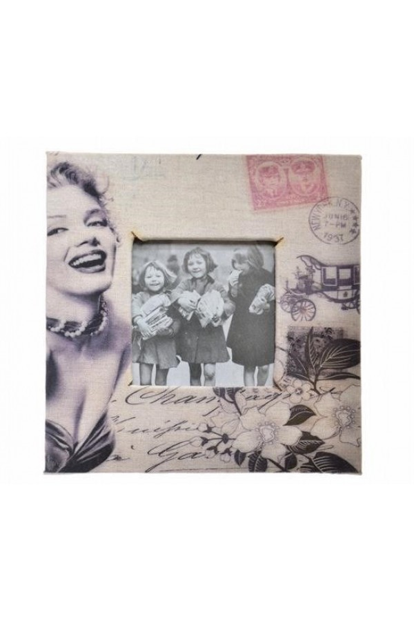 BUFFER® Decotown Marilyn Monroe Tasarım Ahşap Resim Fotoğraf Çerçevesi
