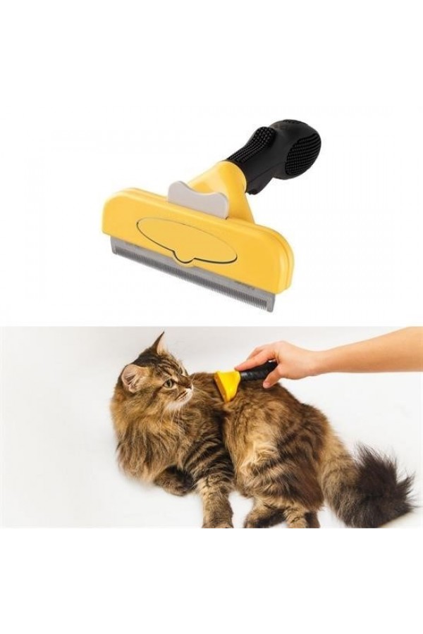 BUFFER® Kedi ve Köpekler İçin Kısa Tüylü Köpek Tarağı Tüy Toplayıcı Tarak Large BUFFER® Kedi ve Köpekler İçin Kısa Tüylü Köpek Tarağı Tüy Toplayıcı Tarak Large