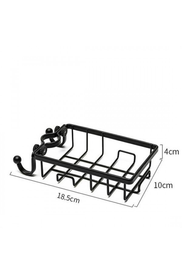 BUFFER® Paslanmaz Çelik Mutfak Banyo Musluğuna Sabitlenebilir Sabunluk