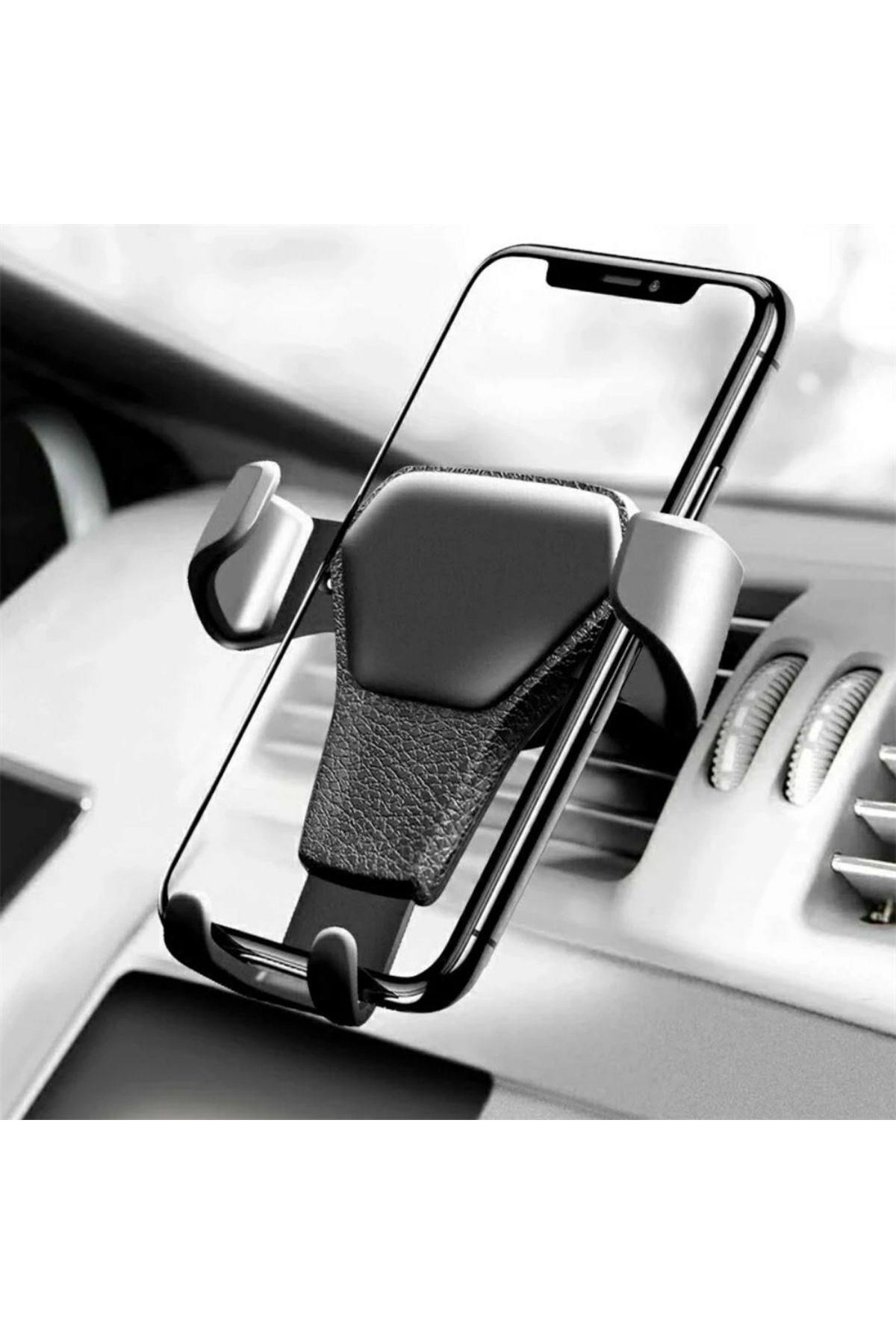 BUFFER®  Araç İçi Klima Izgarasına Takılabilen Plastik Oto Telefon Tutucu Gravity