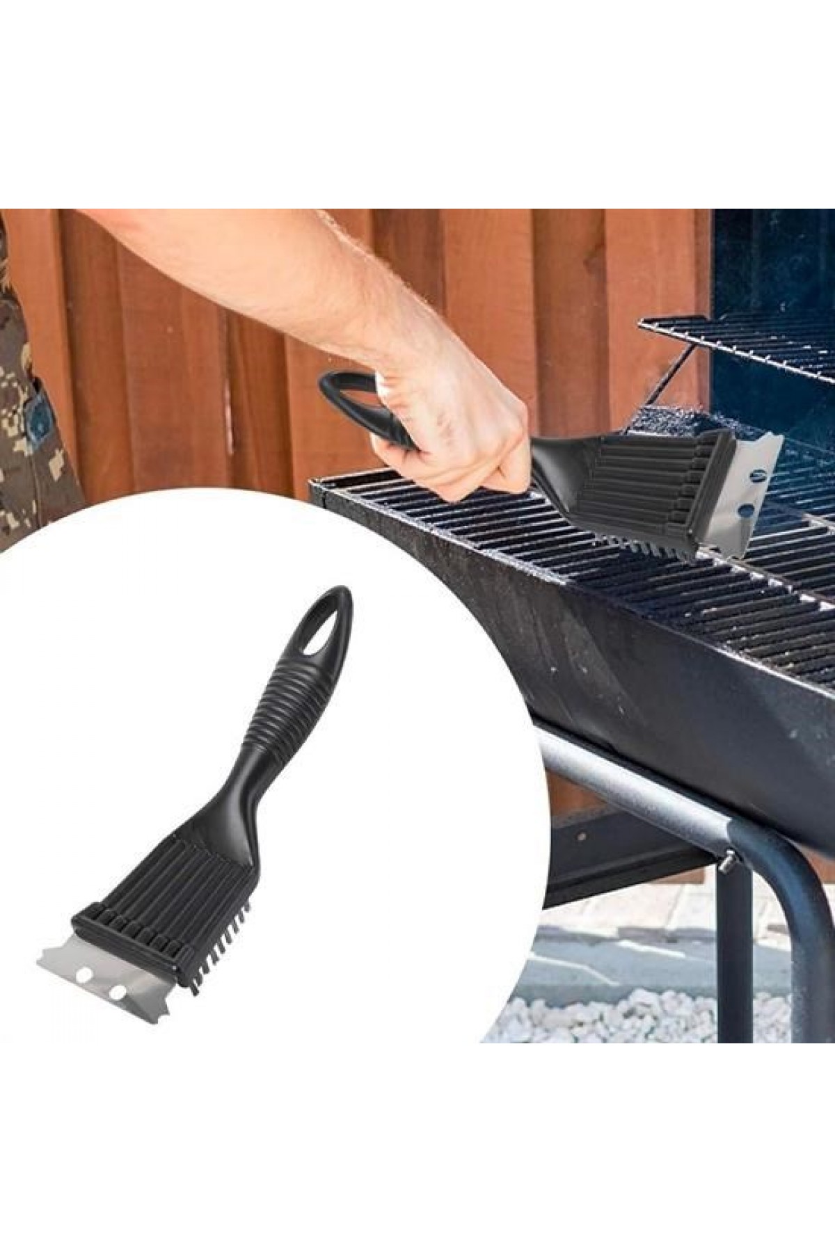 BUFFER® Mangal BBQ Temizlik Fırçası