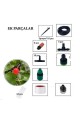 BUFFER® 10 Metre Bahçe Damlama Sulama Sistemi Seti Hortum ve Ek Parçaları
