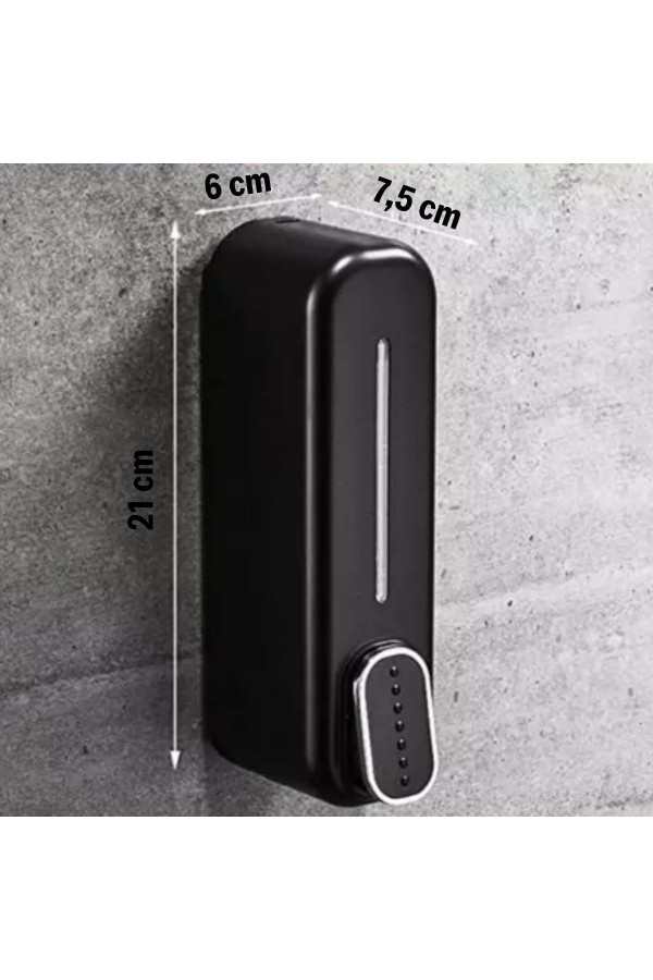 Buffer ® Siyah Duvara Monte Sıvı Sabunluk Dispenser 300 ml