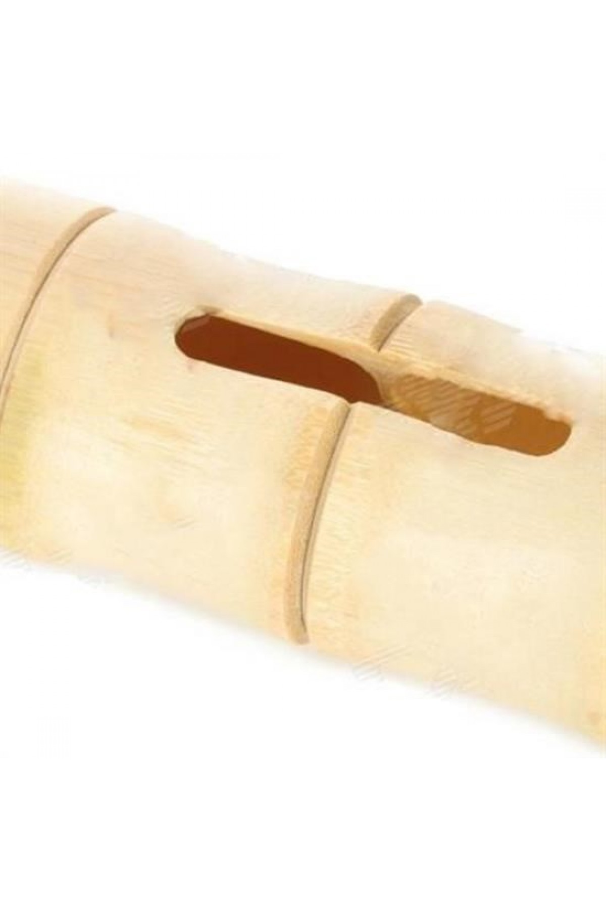 BUFFER® 6 x 1 cm Girişli Kılıflı Bambu Ağacı Akustik Ses Yükseltici Aparat