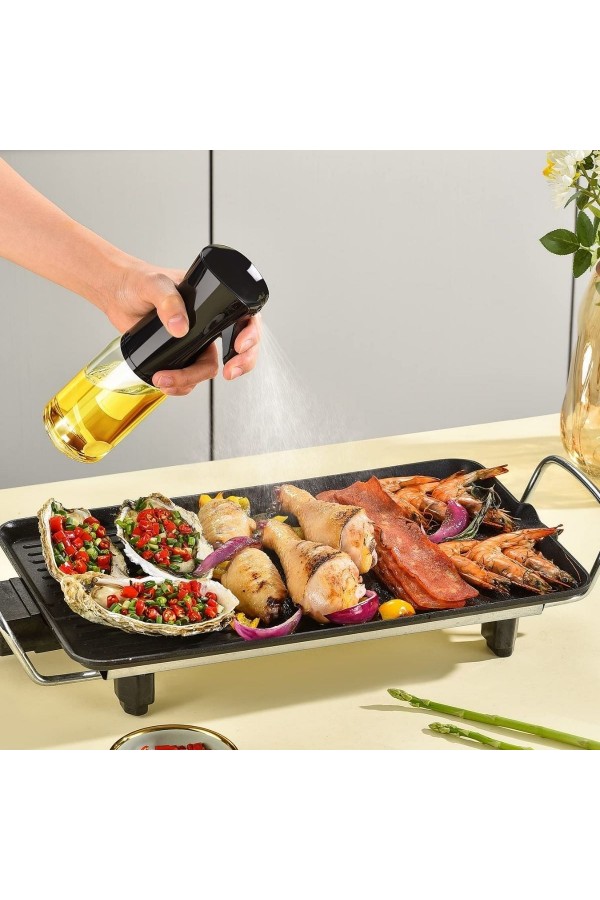 BUFFER® Çok Amaçlı Cam Şişe Püskürtmeli Dağıtıcı Yağdanlık Limonluk Sirke Sosluk Spreyi