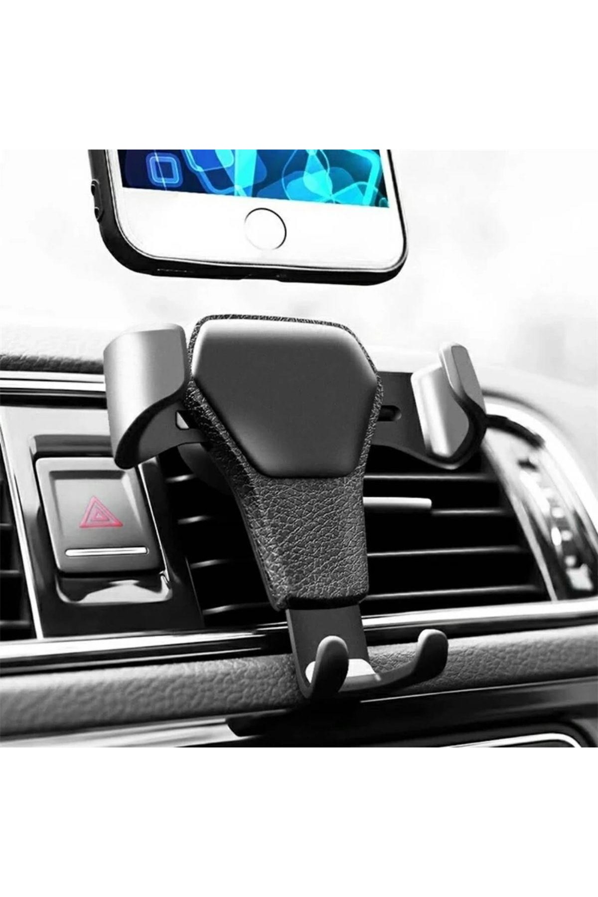 BUFFER®  Araç İçi Klima Izgarasına Takılabilen Plastik Oto Telefon Tutucu Gravity