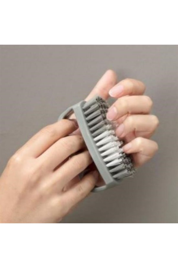 BUFFER® Tutamaçlı Plastik Pratik Tırnak ve Kıyafet Yaka Temizlik Fırçası- TP-113