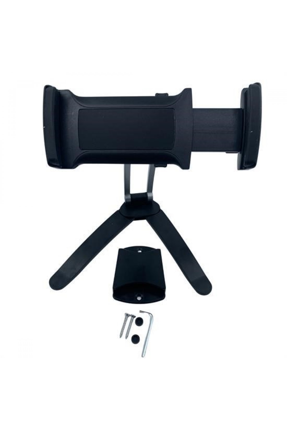 BUFFER® 360 Derece Dönebilen Mutfak Masaüstü Telefon Tablet Tutucu Ayarlanabilir Esnek Ayaklı Metal