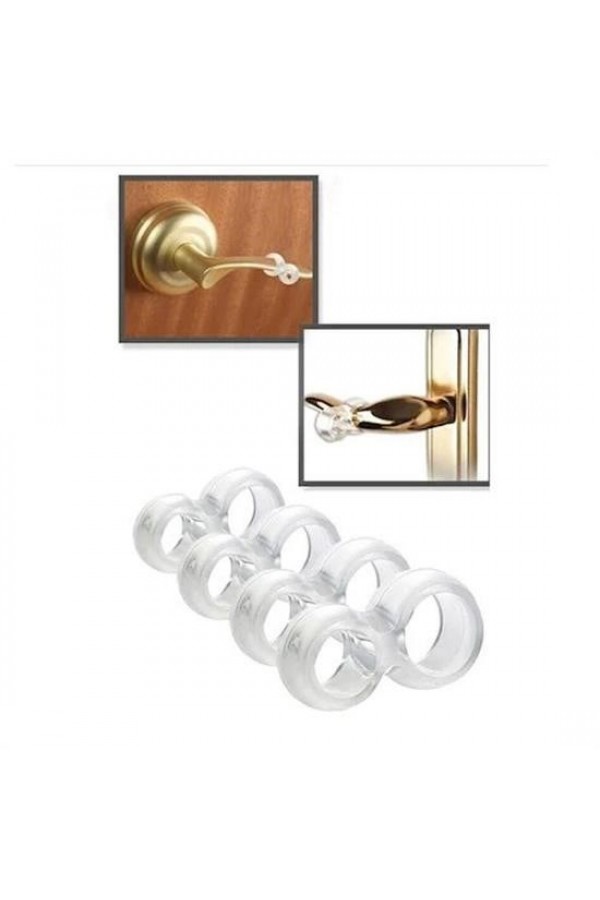 BUFFER® Silikon Kapı & Pencere Vurma Önleyici Stoper Kapı Tamponu 4 Adet