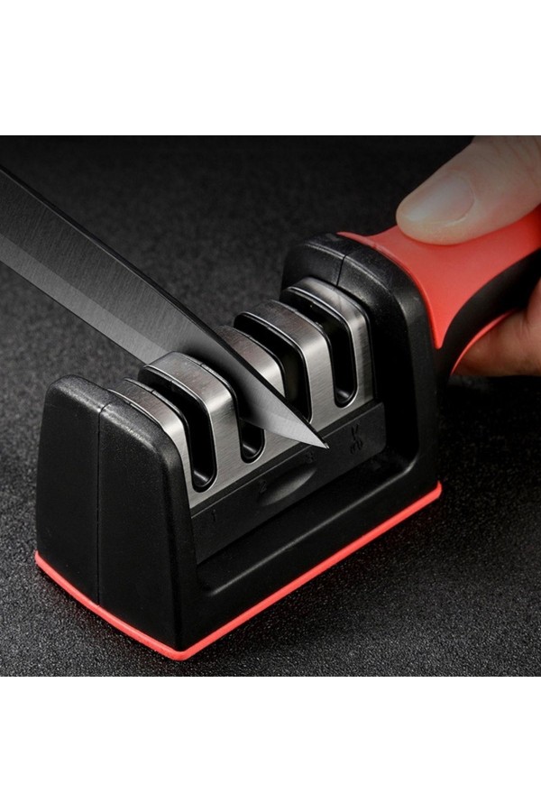 BUFFER®  4 Aşamaları Kaymaz Taban Hızlı Bıçak Makas Bileme Aracı