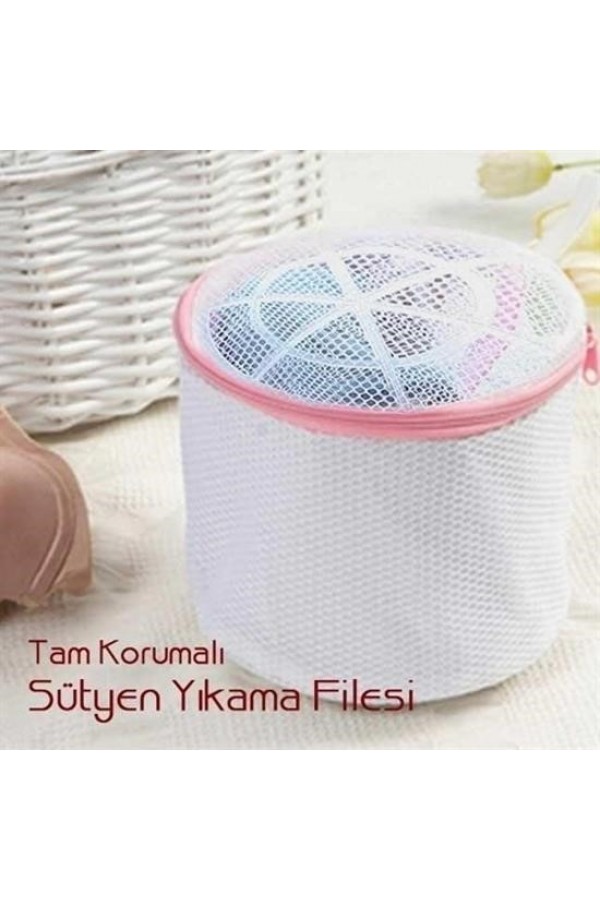BUFFER® Sütyen Yıkama Filesi Tam Korumalı Hassas Çamaşır Yıkama Aparatı